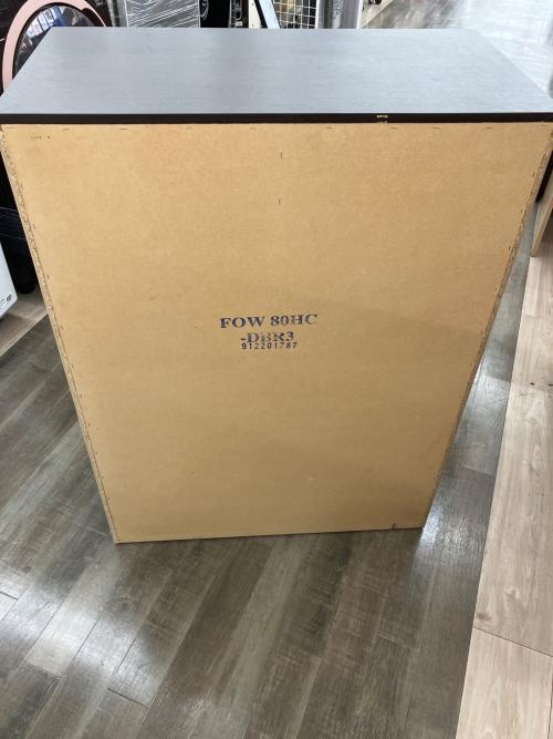 ニトリ 5段チェスト ハイチェスト フォウ80 DBR ブラウン