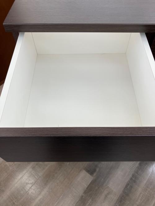 ニトリ 5段チェスト ハイチェスト フォウ80 DBR ブラウン