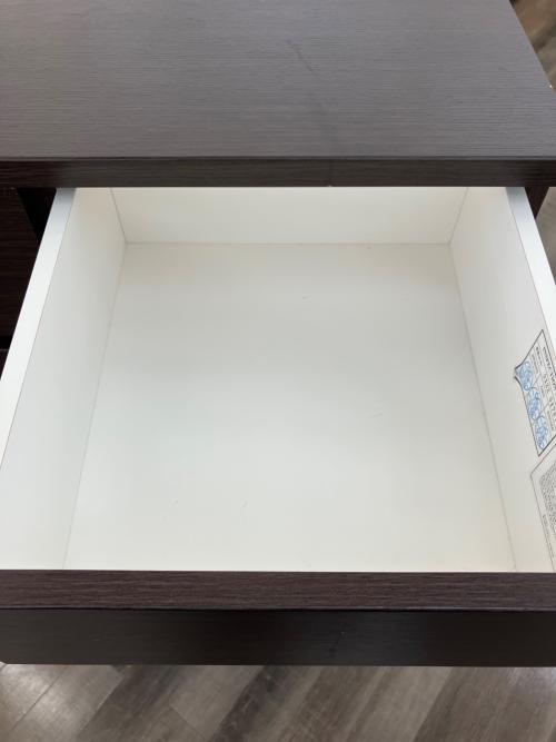 ニトリ 5段チェスト ハイチェスト フォウ80 DBR ブラウン