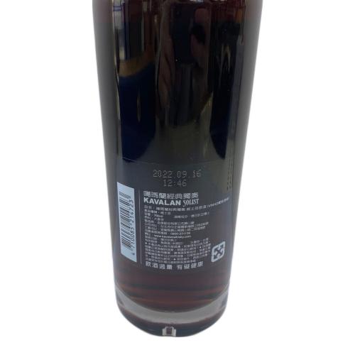 KAVALAN (カバラン) SOLIST シングルモルトウイスキー 小瓶付 700ml