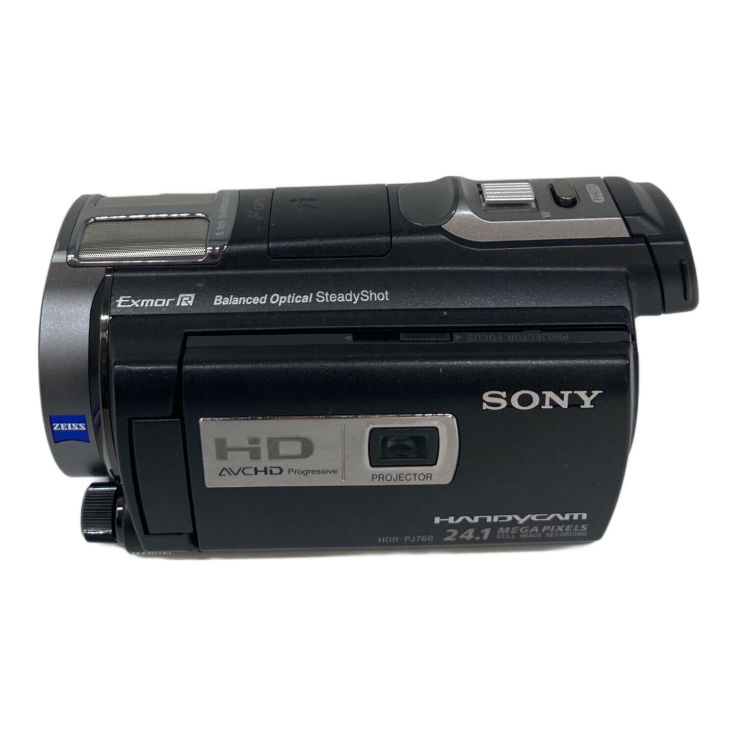 SONY (ソニー) デジタルビデオカメラ HDR-PJ760V ※バッテリー欠品
