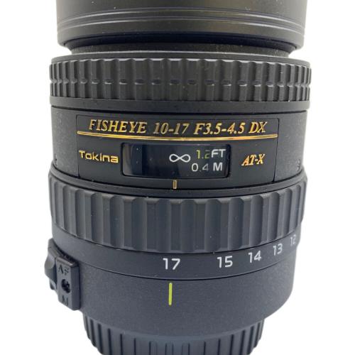 Tokina (トキナー) ズームレンズ AT-X 107 DX Fish Eye