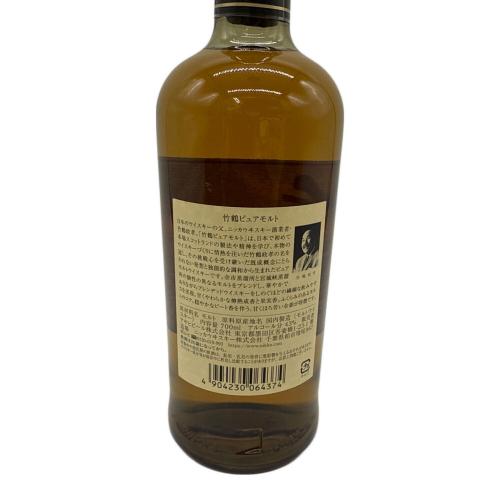 ニッカ 竹鶴 ピュアモルト ジャパニーズウィスキー 700ml