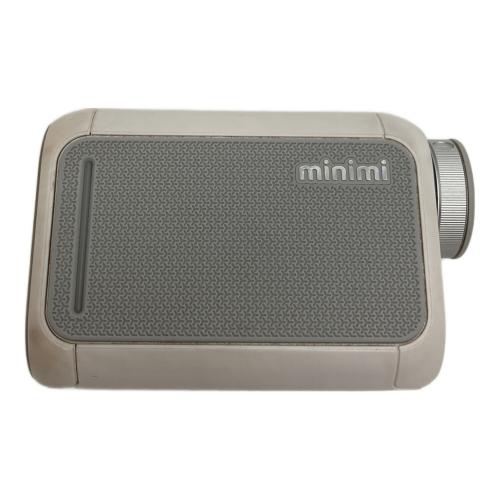 GOLFZON ゴルフ距離測定器 本体のみ ホワイト Caddy Talk minimi