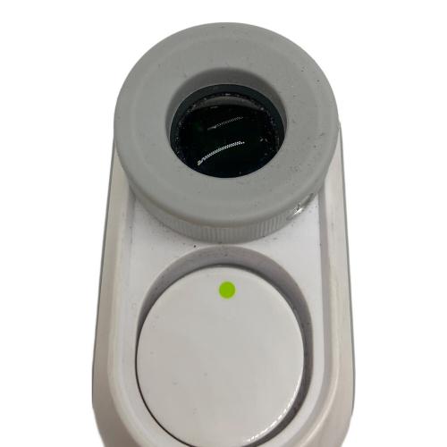 GOLFZON ゴルフ距離測定器 本体のみ ホワイト Caddy Talk minimi