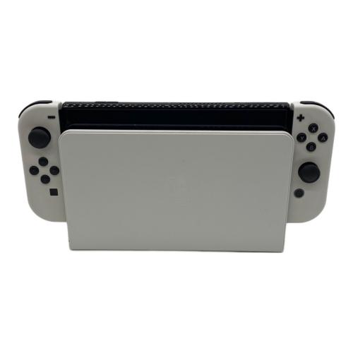 Nintendo (ニンテンドー) Nintendo Switch(有機ELモデル) HEG-001 スティック変形・キズ有 JOY-CONストラップ/セーフティガイド欠品
