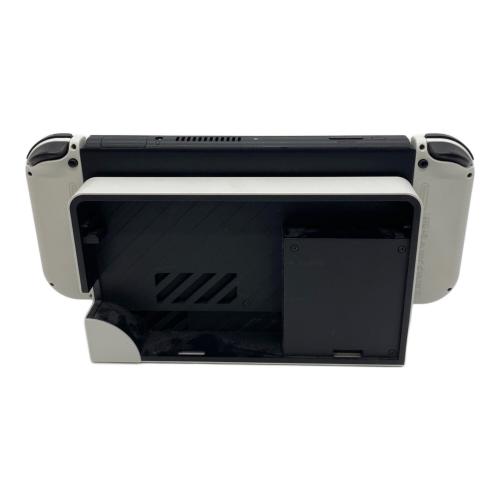 Nintendo (ニンテンドー) Nintendo Switch(有機ELモデル) HEG-001 スティック変形・キズ有 JOY-CONストラップ/セーフティガイド欠品