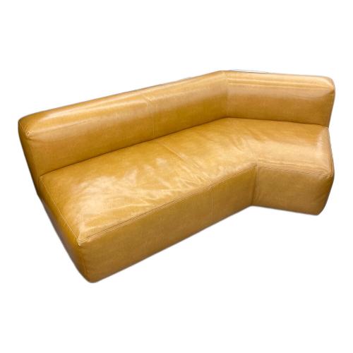 コーナーソファー キャメル