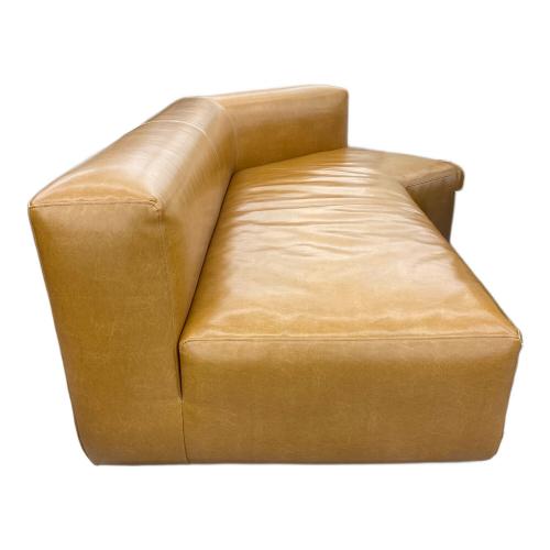 コーナーソファー キャメル