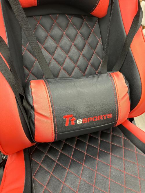 Thermaltake (サーマルテイク) ゲーミングチェア 7 ブラック×レッド TteSPORTS