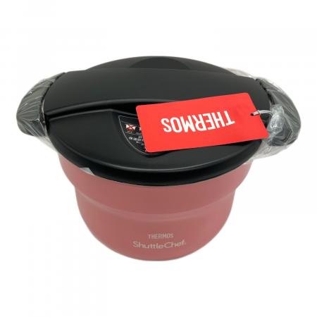 サーモス 真空保温調理器 シャトルシェフ KBF-1600 未使用品 THERMOS (サーモス) 真空保温調理器シャトルシェフ KBF-1600 ピーチ