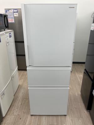 TOSHIBA (トウシバ) 3ドア冷蔵庫 GR-U33SC 2023年製 326L