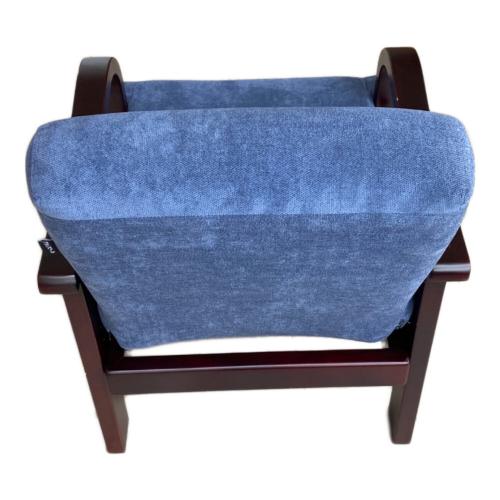 FRANCE BED (フランスベッド) リクライニングチェアー ネイビー×ダークブラウン 円背サポートチェアENN