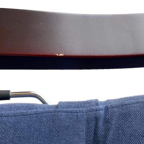 FRANCE BED (フランスベッド) リクライニングチェアー ネイビー×ダークブラウン 円背サポートチェアENN