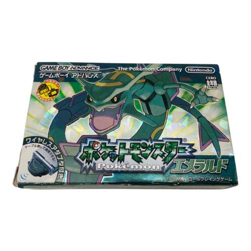 ポケットモンスターエメラルド ゲームボーイアドバンス用ソフト CERO A (全年齢対象)