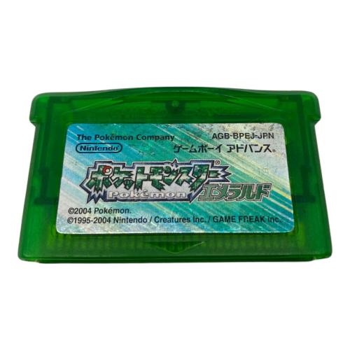 ポケットモンスターエメラルド ゲームボーイアドバンス用ソフト CERO A (全年齢対象)