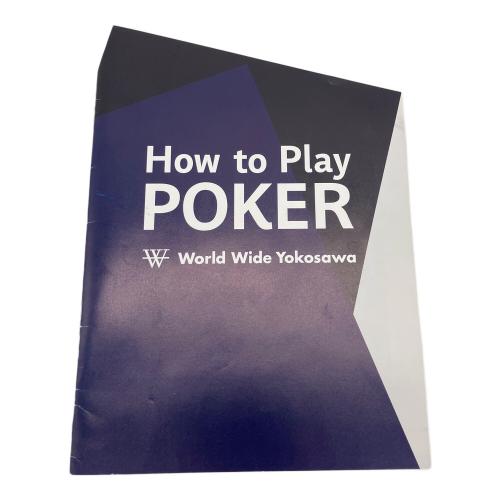 WORLD WIDE YOKOSAWA (ワールドワイドヨコサワ) ポーカーセット
