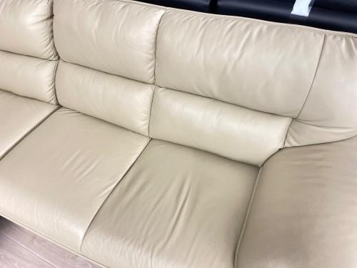 ニトリ コーナーソファー 幅約240 ベージュ ロゾ