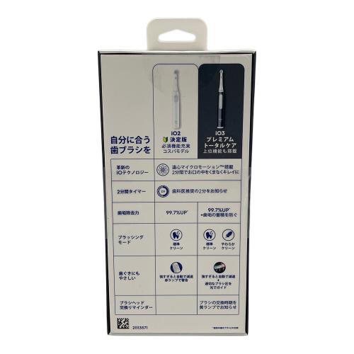 Oral-B (オーラルビー) 電動歯ブラシ iOG3.1C6.0 BK H マットブラック