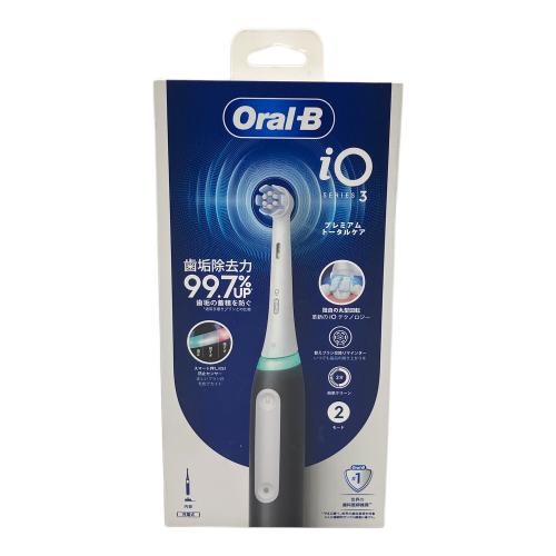 Oral-B (オーラルビー) 電動歯ブラシ iOG3.1C6.0 BK H マットブラック