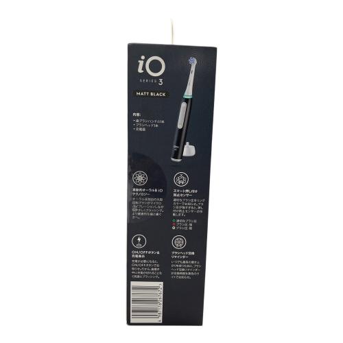 Oral-B (オーラルビー) 電動歯ブラシ iOG3.1C6.0 BK H マットブラック
