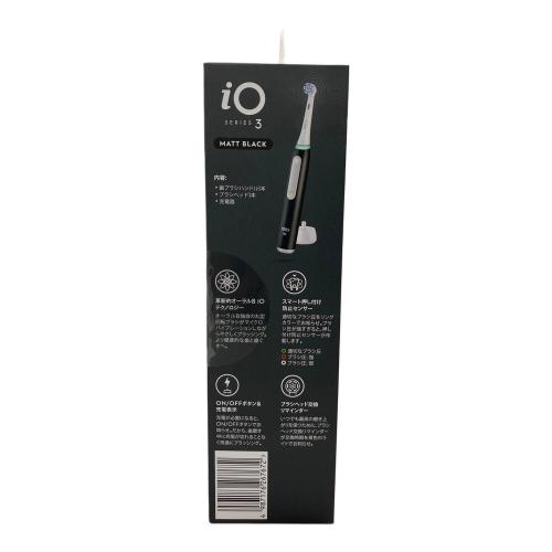 Oral-B (オーラルビー) 電動歯ブラシ iOG3.1C6.0 BK H マットブラック