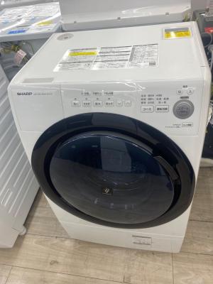 SHARP (シャープ) ドラム式洗濯乾燥機 ES-S7E-WL 2021年製