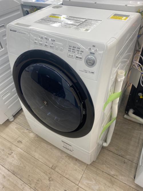 SHARP (シャープ) ドラム式洗濯乾燥機 ES-S7E-WL 2021年製