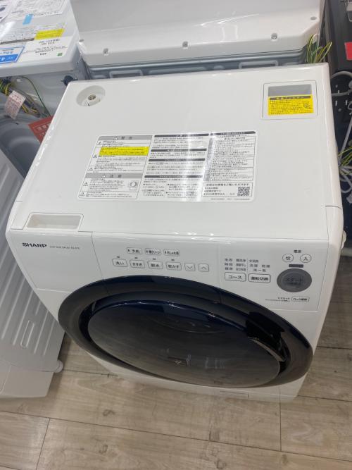 SHARP (シャープ) ドラム式洗濯乾燥機 ES-S7E-WL 2021年製
