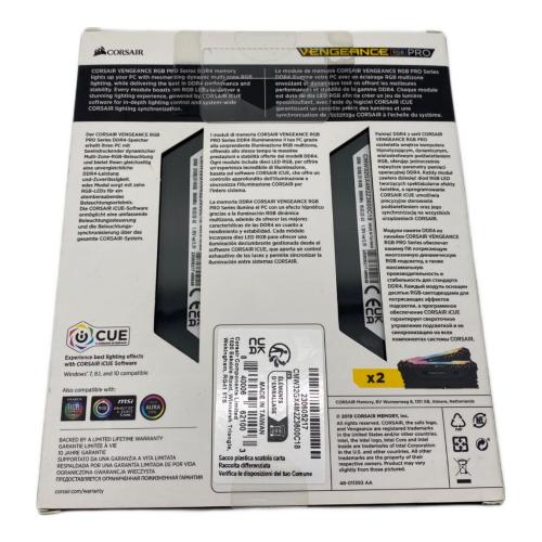 VENGEANCE RGB PRO デスクトップ用メモリ DDR4