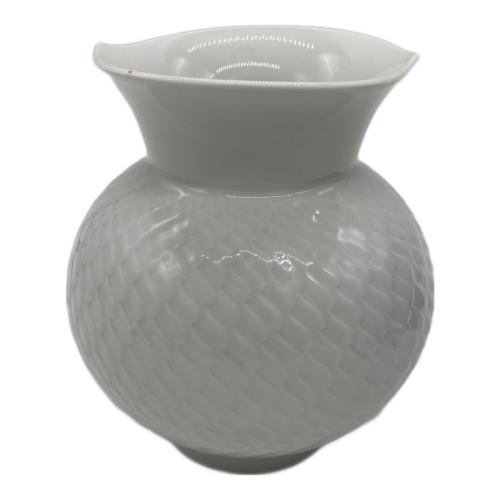 Meissen (マイセン) 花瓶 波の戯れ ホワイト