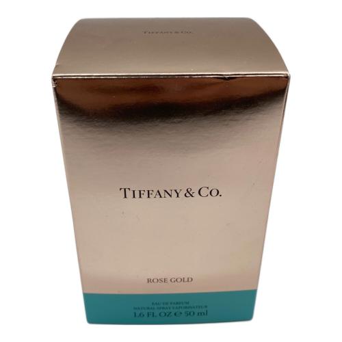 TIFFANY & Co. (ティファニー) オードパルファム 日本語成分箱に表記有 50ml 残量80%-99% ローズゴールド