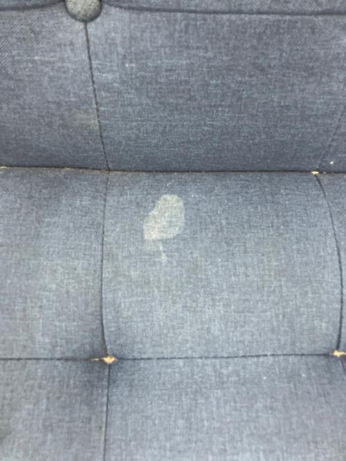 ニトリ 2人掛けソファー 187 ブルー