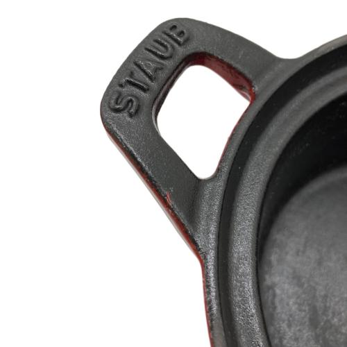 Staub (ストウブ) ラウンドココット 12cm レッド ヴィンテージシリーズR