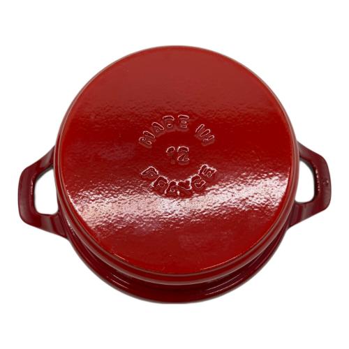 Staub (ストウブ) ラウンドココット 12cm レッド ヴィンテージシリーズR