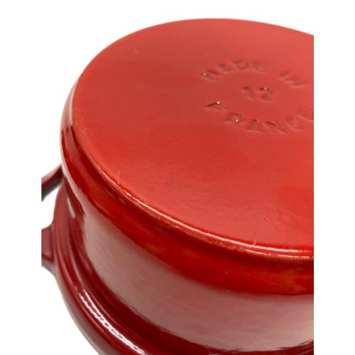 Staub (ストウブ) ラウンドココット 12cm レッド ヴィンテージシリーズR