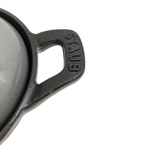 Staub (ストウブ) ラウンドココット 12cm グレー ヴィンテージシリーズR