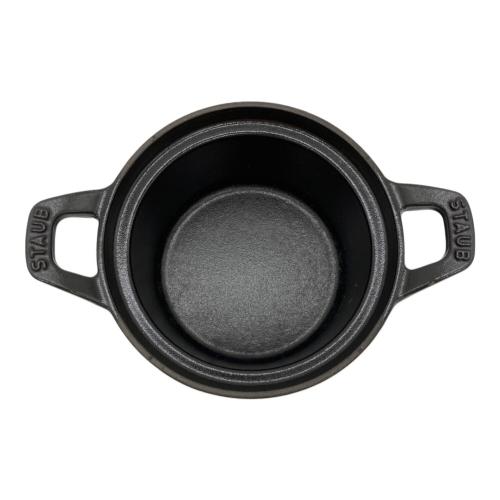 Staub (ストウブ) ラウンドココット 12cm グレー ヴィンテージシリーズR