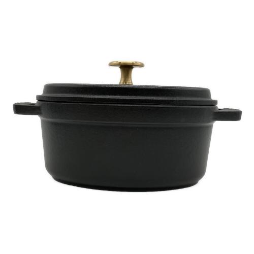 Staub (ストウブ) ピコ・ココット・オーバル 17cm ブラック