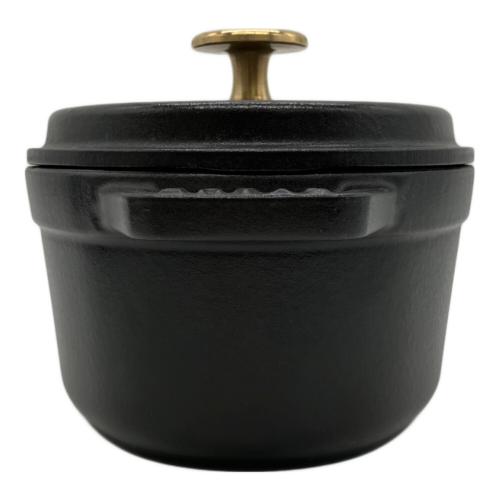Staub (ストウブ) ピコ・ココット・オーバル 17cm ブラック