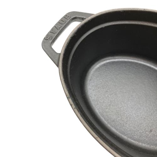 Staub (ストウブ) ピコ・ココット・オーバル 17cm ブラック