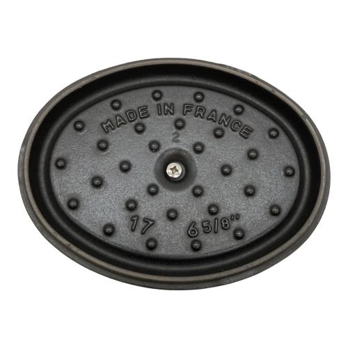 Staub (ストウブ) ピコ・ココット・オーバル 17cm ブラック