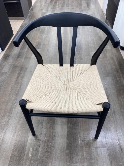 チェア 167 ブラック×ベージュ