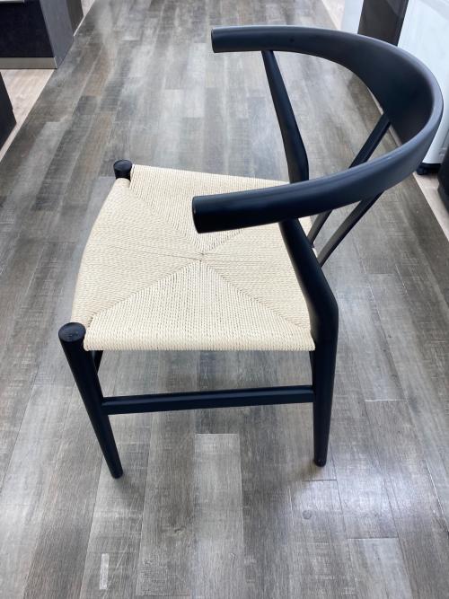 チェア 167 ブラック×ベージュ