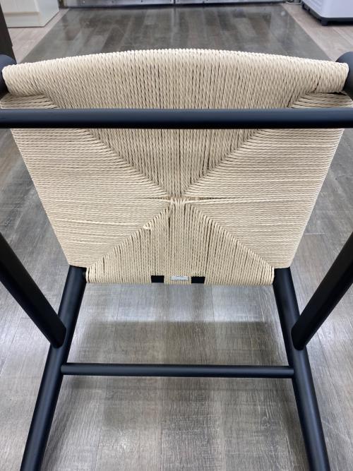 チェア 167 ブラック×ベージュ