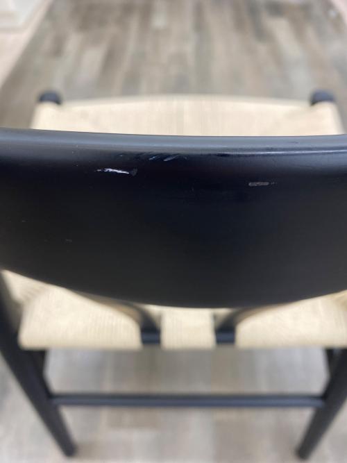 チェア 167 ブラック×ベージュ