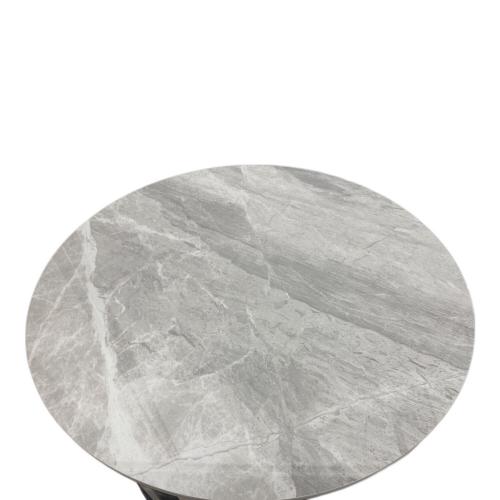 ネストテーブル 大理石調 167 グレー×ブラック