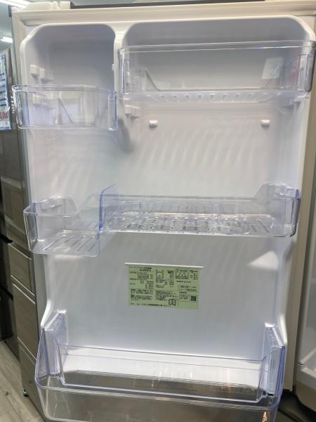 SHARP (シャープ) 3ドア冷蔵庫 SJ-X372P-S 2025年製 展示処分品 374L 