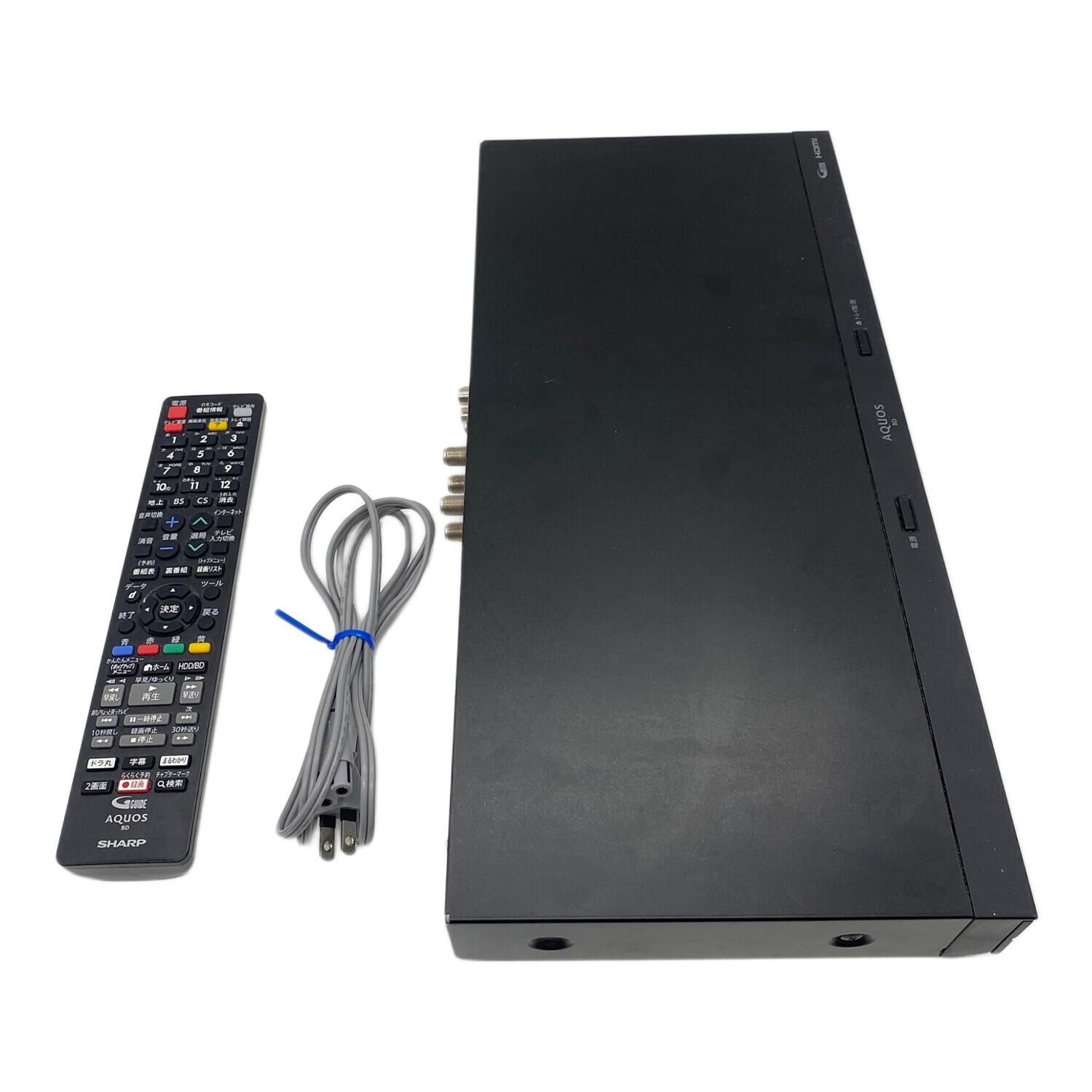 2018年 SHARP ブルーレイ BD-NW1200 整備済 【公式通販】