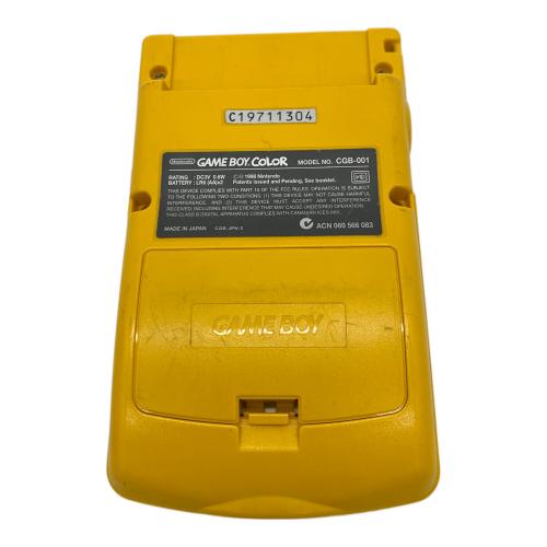 Nintendo (ニンテンドウ) GAMEBOY COLOR CGB-001 使用感有